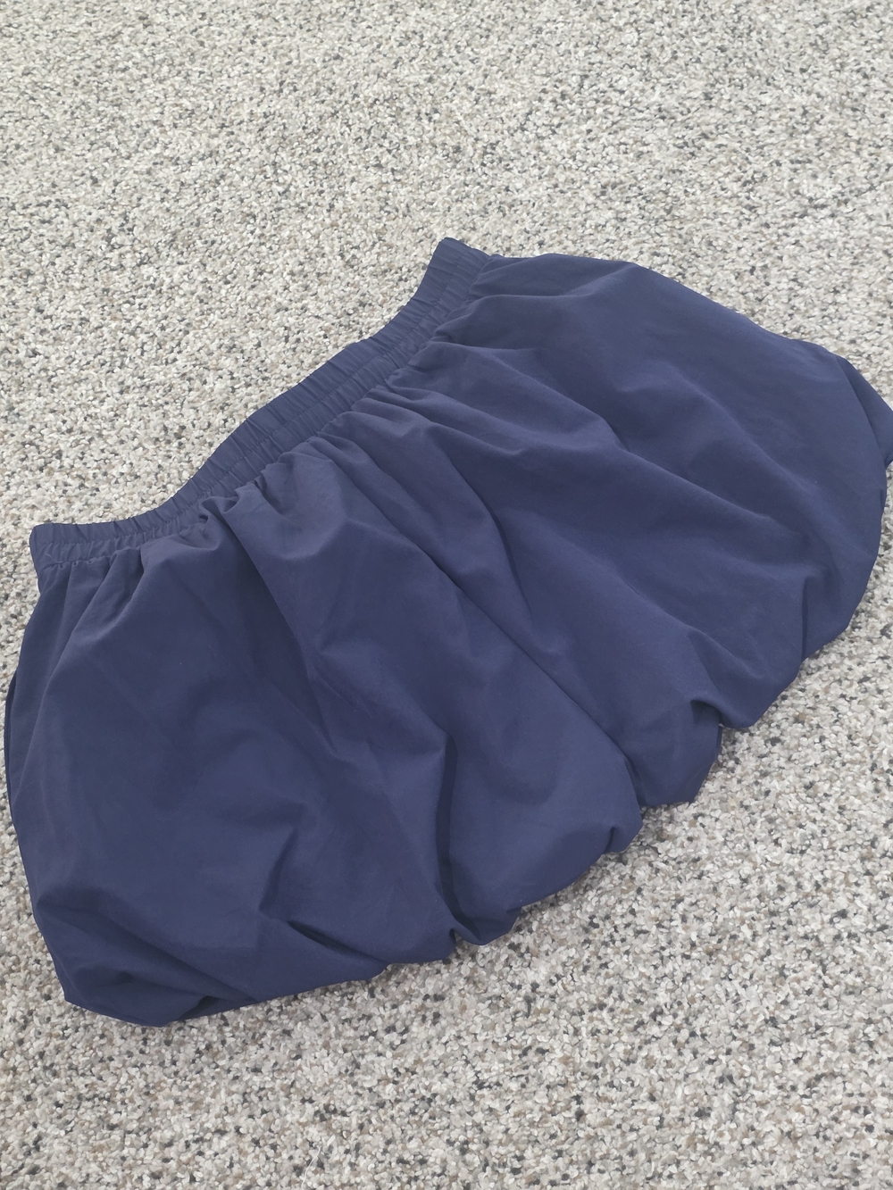 Navy Bubble VODI MOSA Shorts for Women Sz Large nwt